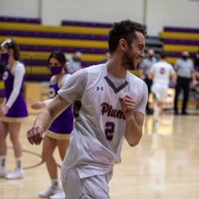 Playing basketball for Plum.